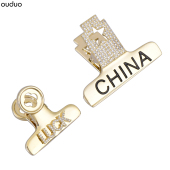 领夹大衣胸花不伤衣徽章配饰夹帽子装 夹子胸针百搭西装 饰 时尚 个性