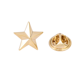 正红五角星胸针男西装别针迷你小星星针扣领花高档百搭徽章配饰