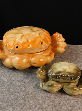 创意大闸蟹螃蟹壳形盅蟹黄粉丝盅融合菜酒店餐厅特色餐具