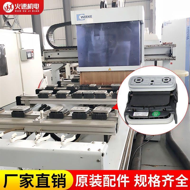 加工中心吸盘真空吸盘豪迈南兴吸附块吸盘浮珠限位卡胶皮胶垫小孔