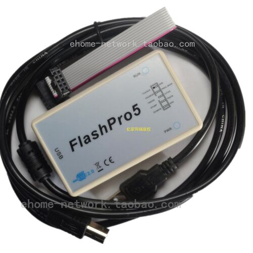 Actel Microsemi FlashPro5  下载器 烧写线 程式设计 彷真 超 pr