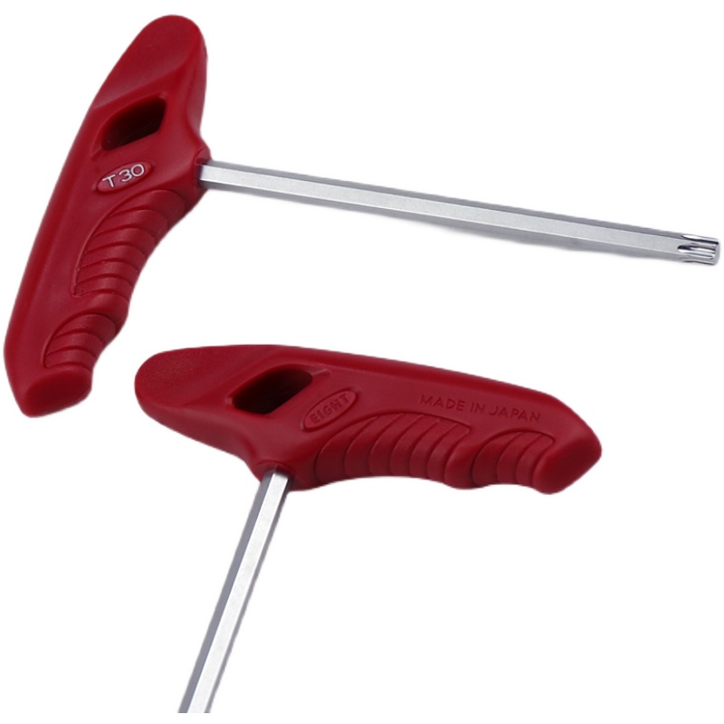 EIGHT百利T型梅花扳手内六花梅花六角T15T20T25T2R7T30T40T45