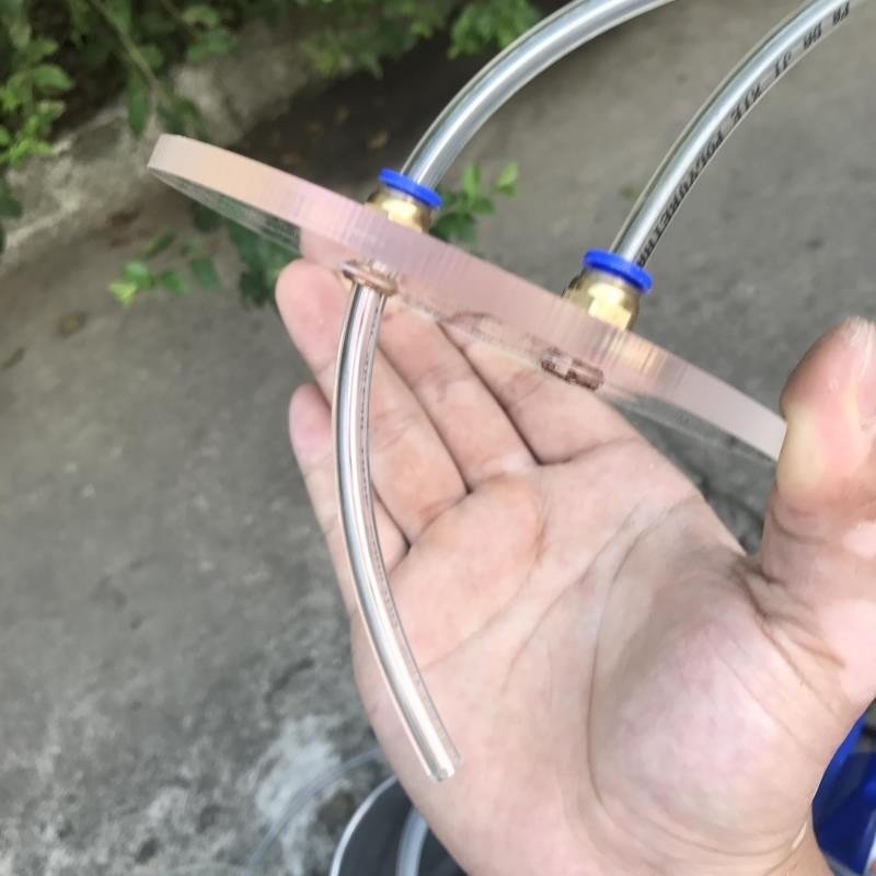 包邮 RTM玻璃钢真空导流工艺树脂收集器碳纤维树脂消泡真空导入