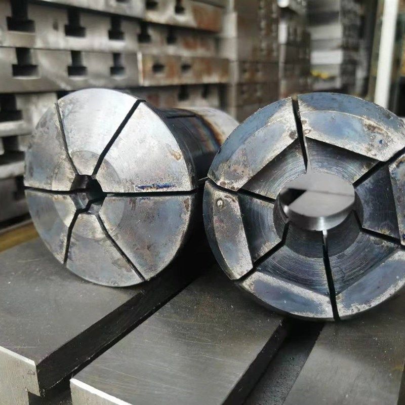 玉环640夹头精夹 数控车床弹性夹头仪表40夹具小头外园56 M48*1.5