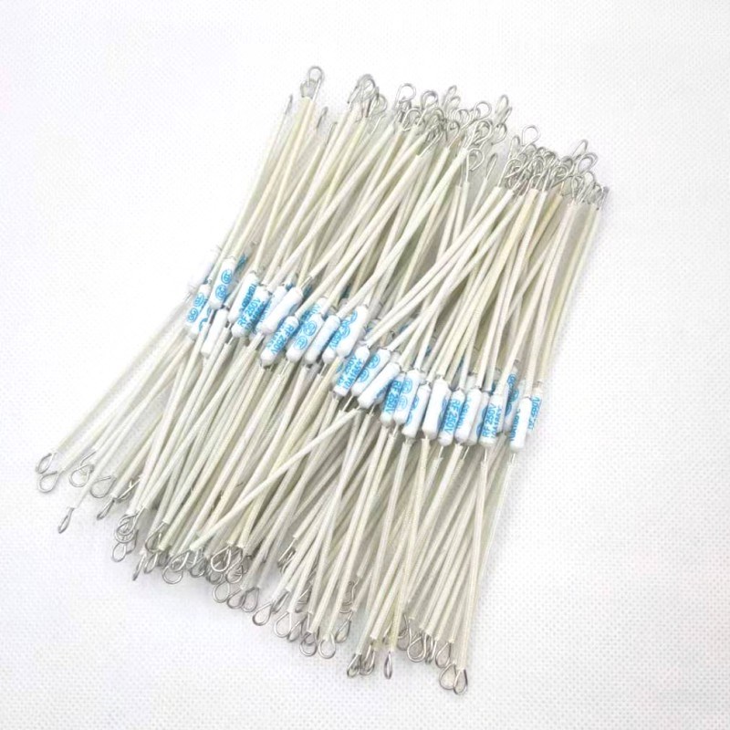 电饭煲温度保险丝配件陶瓷温度保险185度10A250V15A250V加长铜线