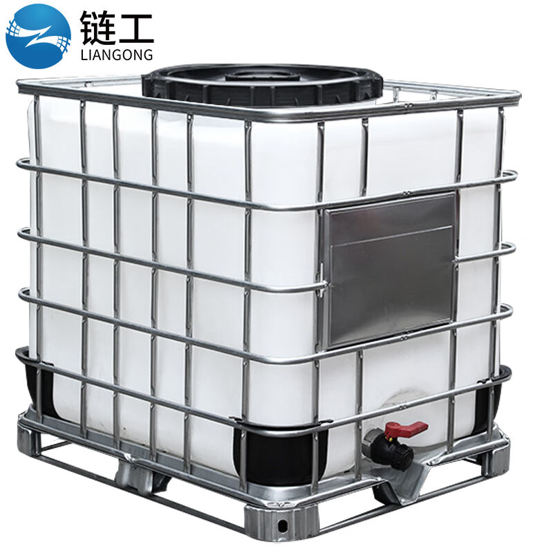 吨桶大口径滚塑储水桶带框架全新IBC塑料桶集装桶滚塑1000L(