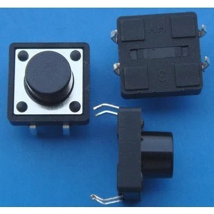 50个 按键开关长12*宽12 高4.3 5 7 8.5 12 9进口弹片轻触按键