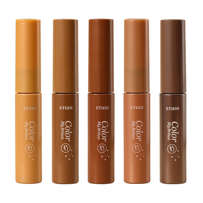 韩国防水防汗持久5色任选染眉膏