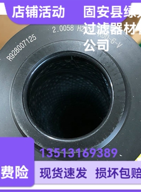 Rexroth力士乐厂家直销R928007125 2.0058 H20XL-A00-6-V液压滤芯