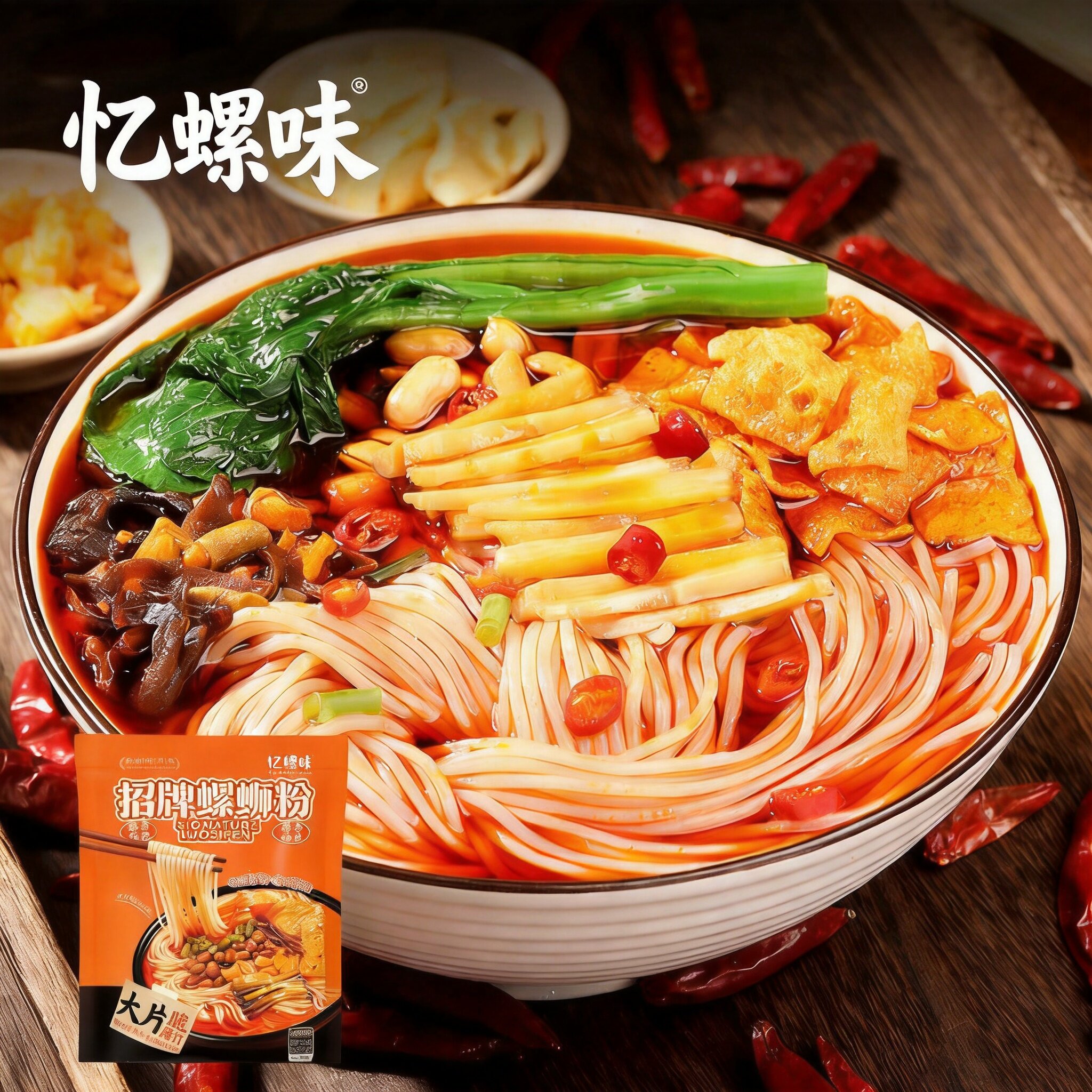 忆螺味螺蛳粉加辣加臭330g*螺蛳粉