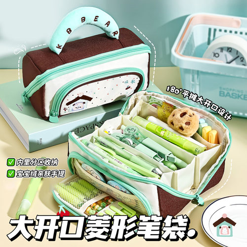手提笔袋高颜值ins男女孩款笔袋