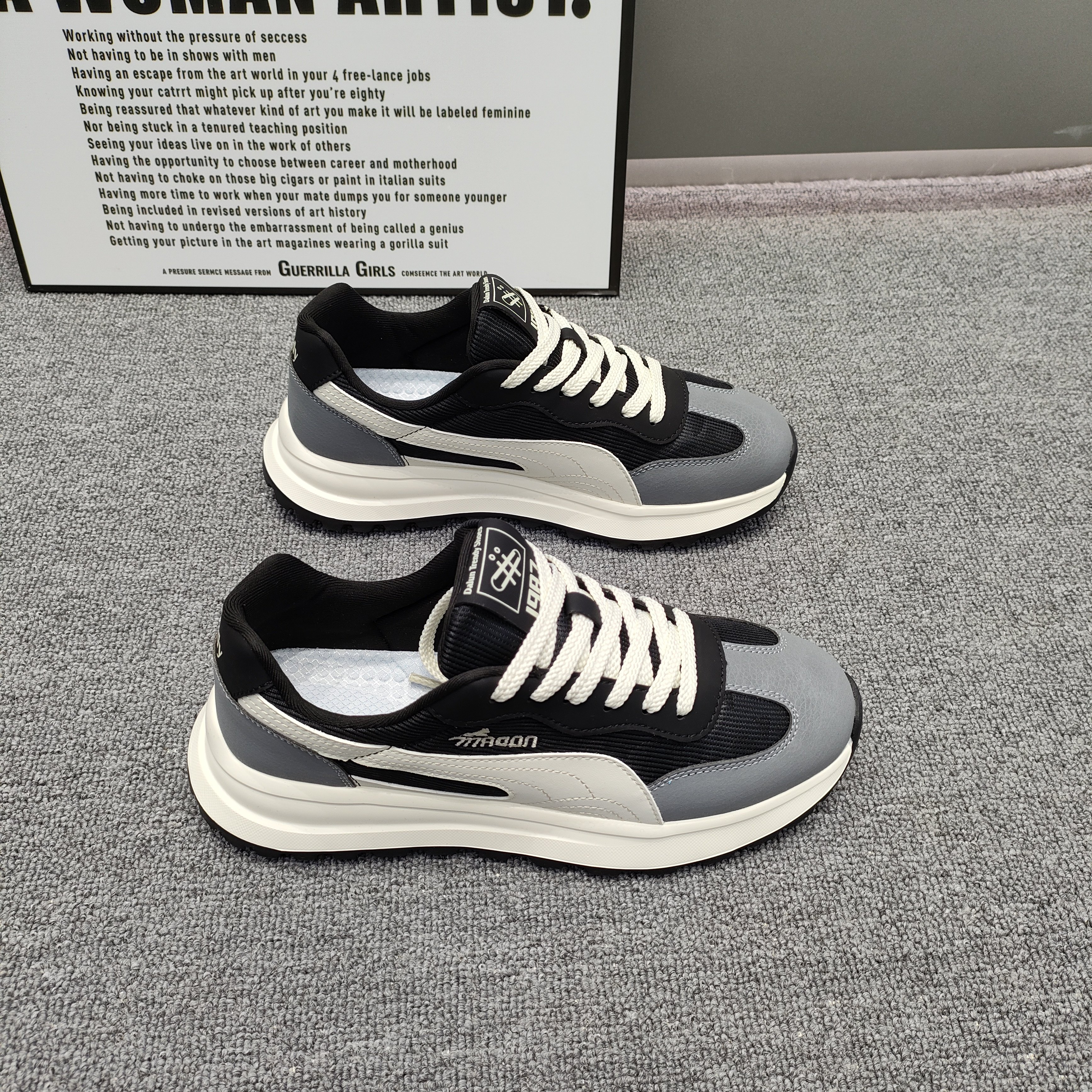 青年时尚户外运动鞋男2026春季新款轻便软底阿甘鞋厚底运动休闲鞋,流行男鞋,时尚休闲鞋,淘宝优惠券,粉丝福利购,淘宝优惠卷