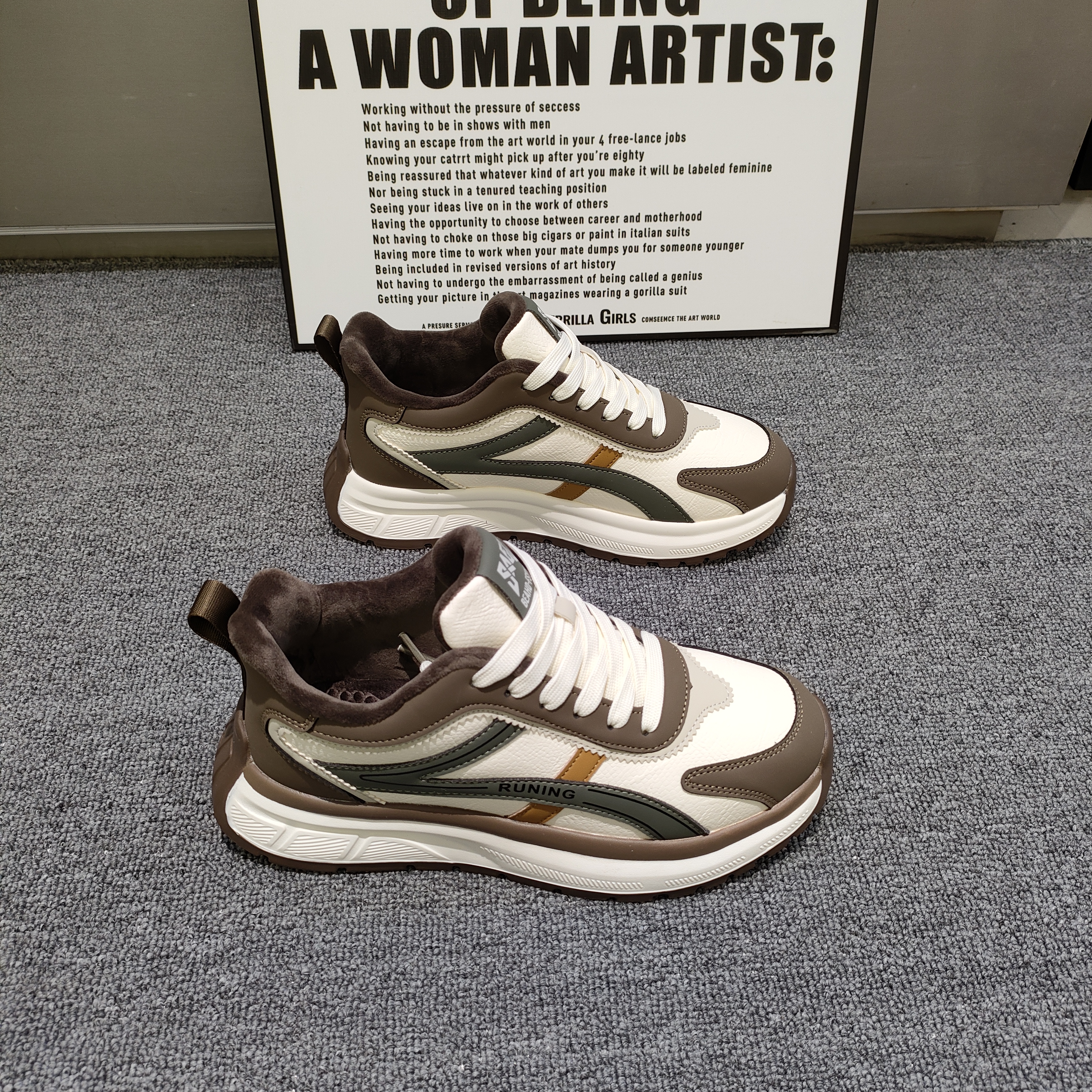 2025冬加绒美拉德老爹鞋