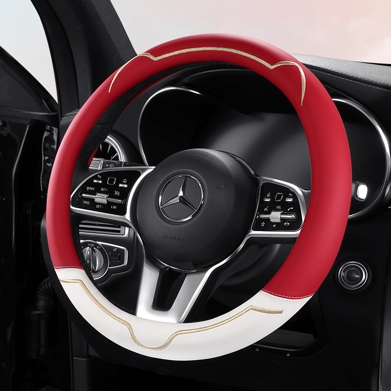 四季通用汽车方向盘套卡通可爱女