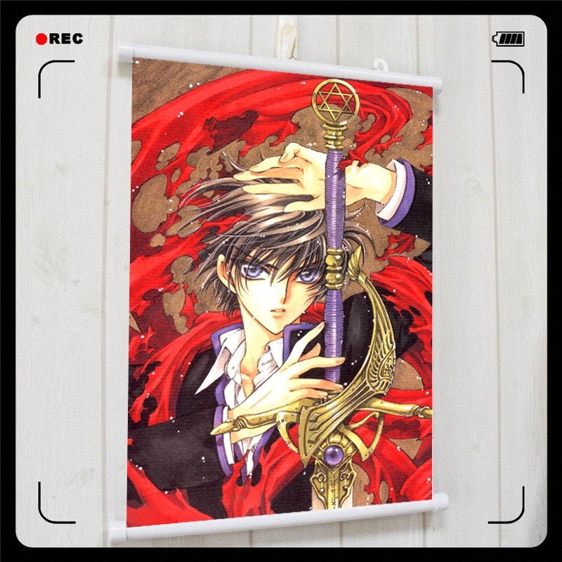 CLAMP/X战记 司狼神威 二次元挂画海报壁画周边礼物