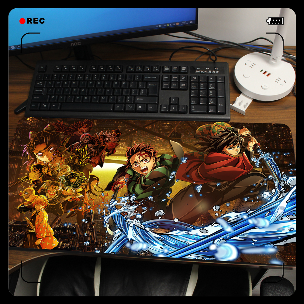 鬼灭之刃 剧场版 无限城篇 锁边鼠标垫键盘垫桌垫子谷子周边礼物