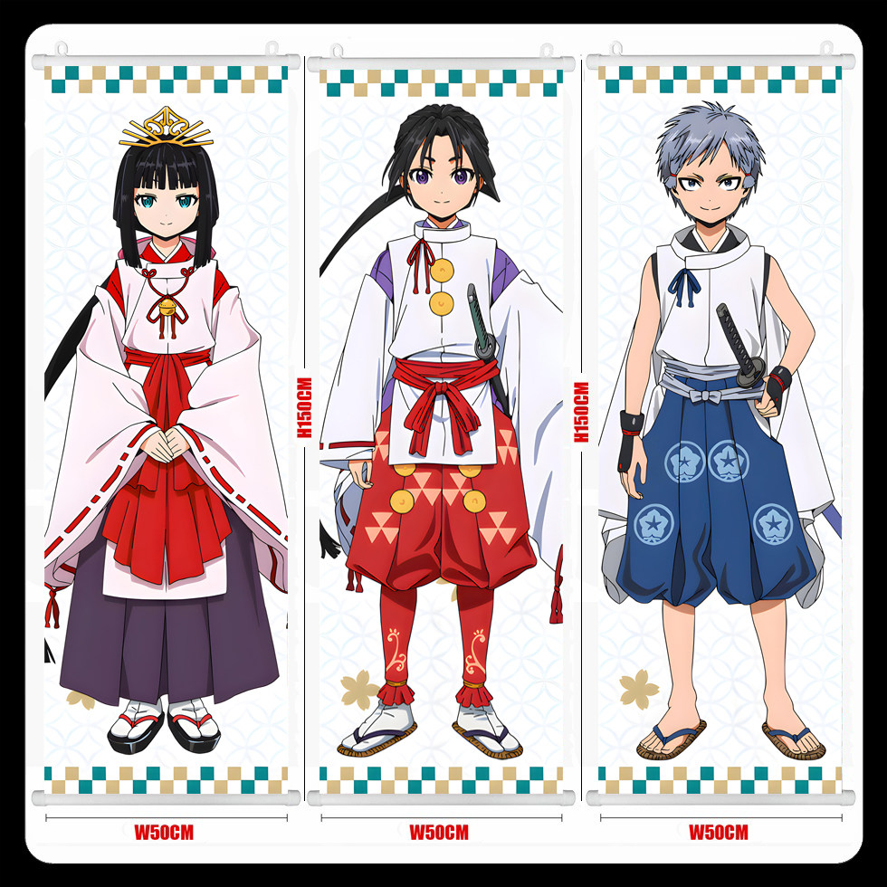 擅长逃跑的殿下 北条时行 雫 弧次郎 亚也子 挂画海报壁画周边