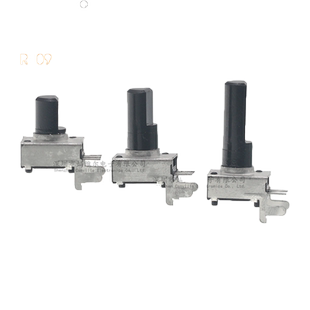 RV09电位器31半轴D型1K/2K/5K/10K/20K/50K卧式100K/500K音量调节