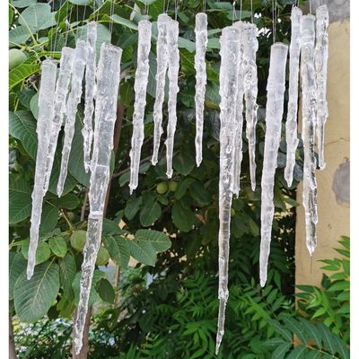 仿真冰柱影视冰溜子冰锥雪景橱窗展示冰挂冰凌冰流儿装饰用假冰凌