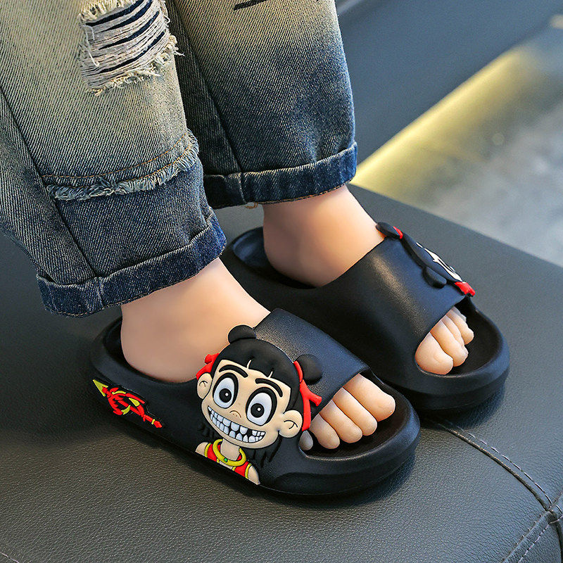 哪吒儿童拖鞋男童夏季2026新款防滑软底洗澡室内居家宝宝男孩凉拖,童鞋/婴儿鞋/亲子鞋,儿童凉拖鞋,淘宝优惠券,粉丝福利购,淘宝优惠卷