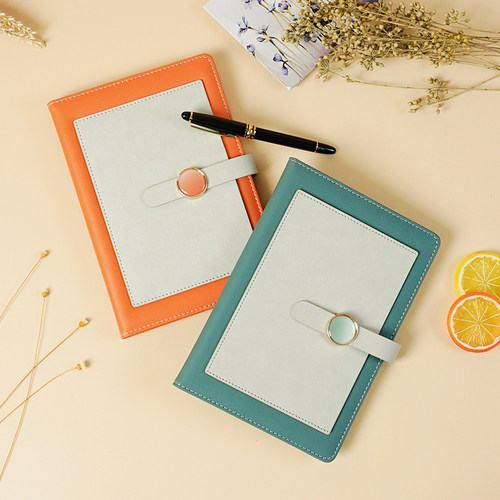 搭扣笔记本本子定制可印logo刻字