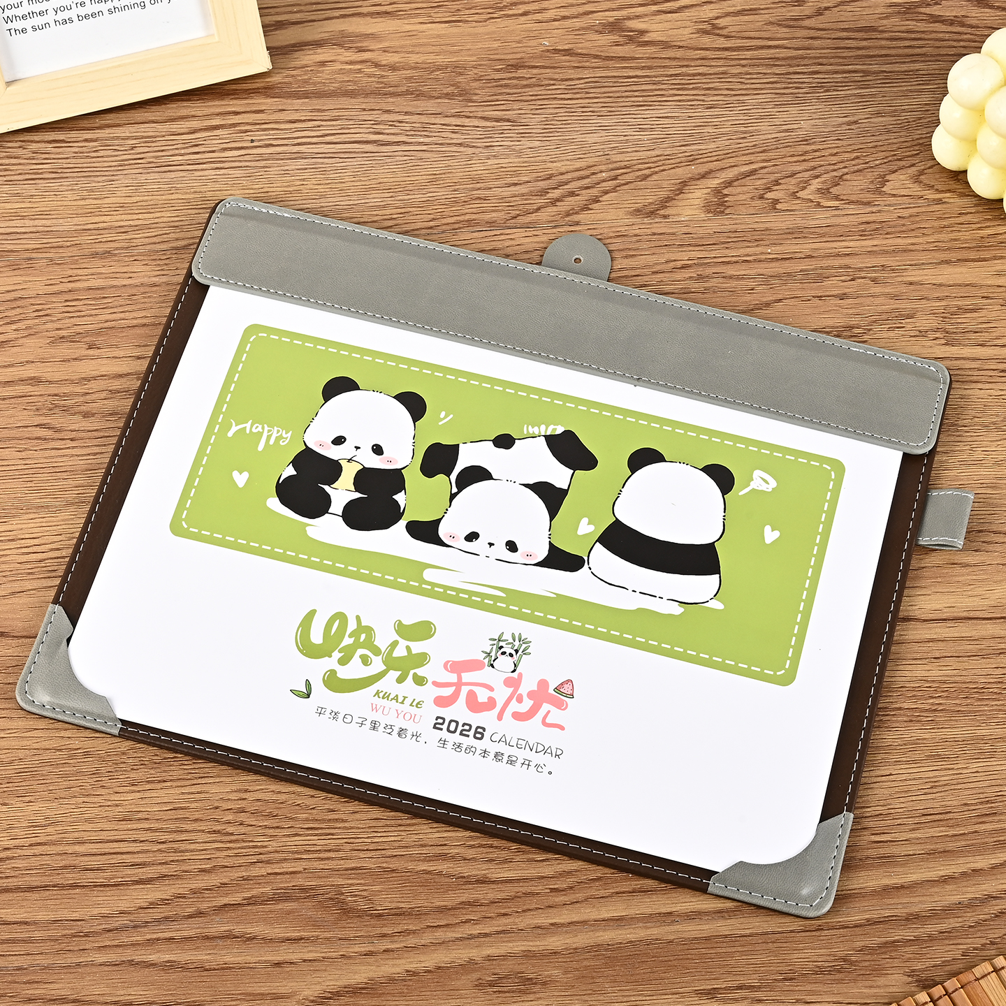 2026台历定制广告大号鼠标垫日历