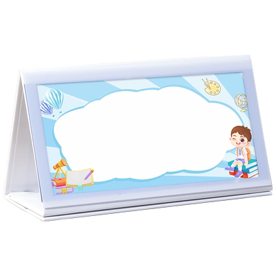 卡通小学生姓名牌一年级入学班级