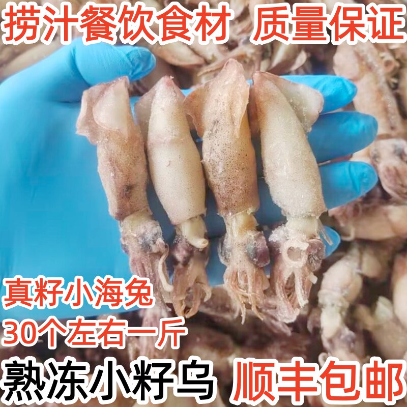 新鲜海鲜带籽籽乌海兔子净重包邮