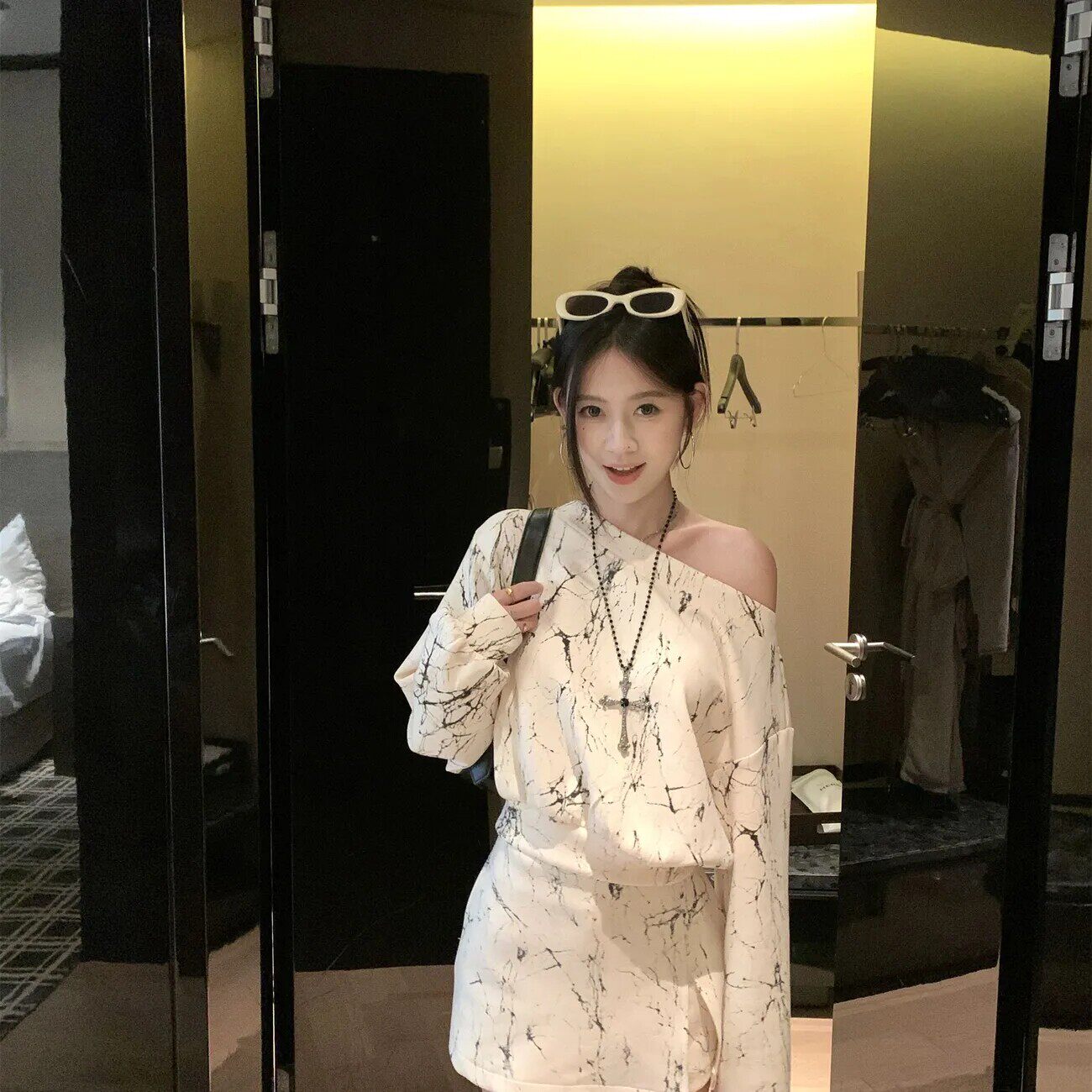 秋季新款时尚套装设计感