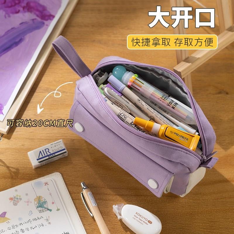新款高值日系i生ns笔袋女大容量初中小学颜生多功能文具袋2023年怎么样,好用不?