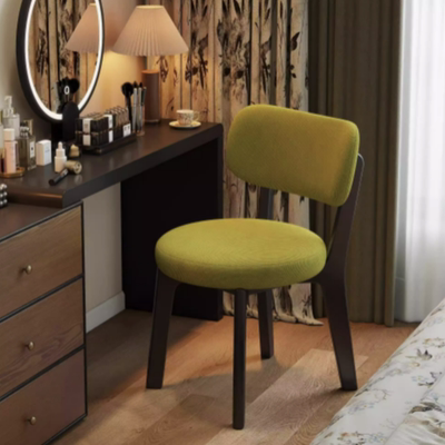 实木中古梳妆椅化妆凳创意餐椅