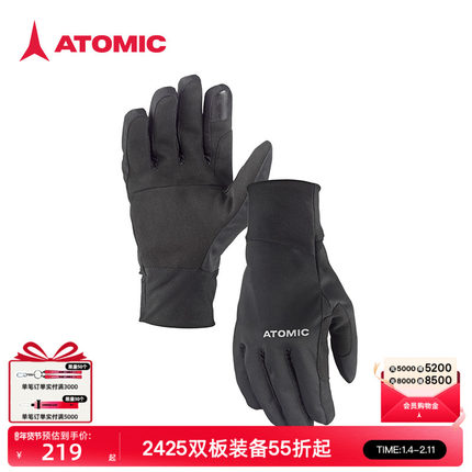ATOMIC阿托米克滑雪手套2425新品保暖滑雪运动手套BACKLAND GLOVE