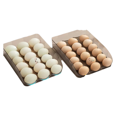 厨房冰箱滚动式大容量鸡蛋收纳盒