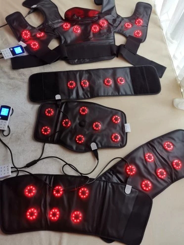 神器梅花片橡胶头微电流刺击针灸按摩发热套装减肥瘦身逸送减肥膏