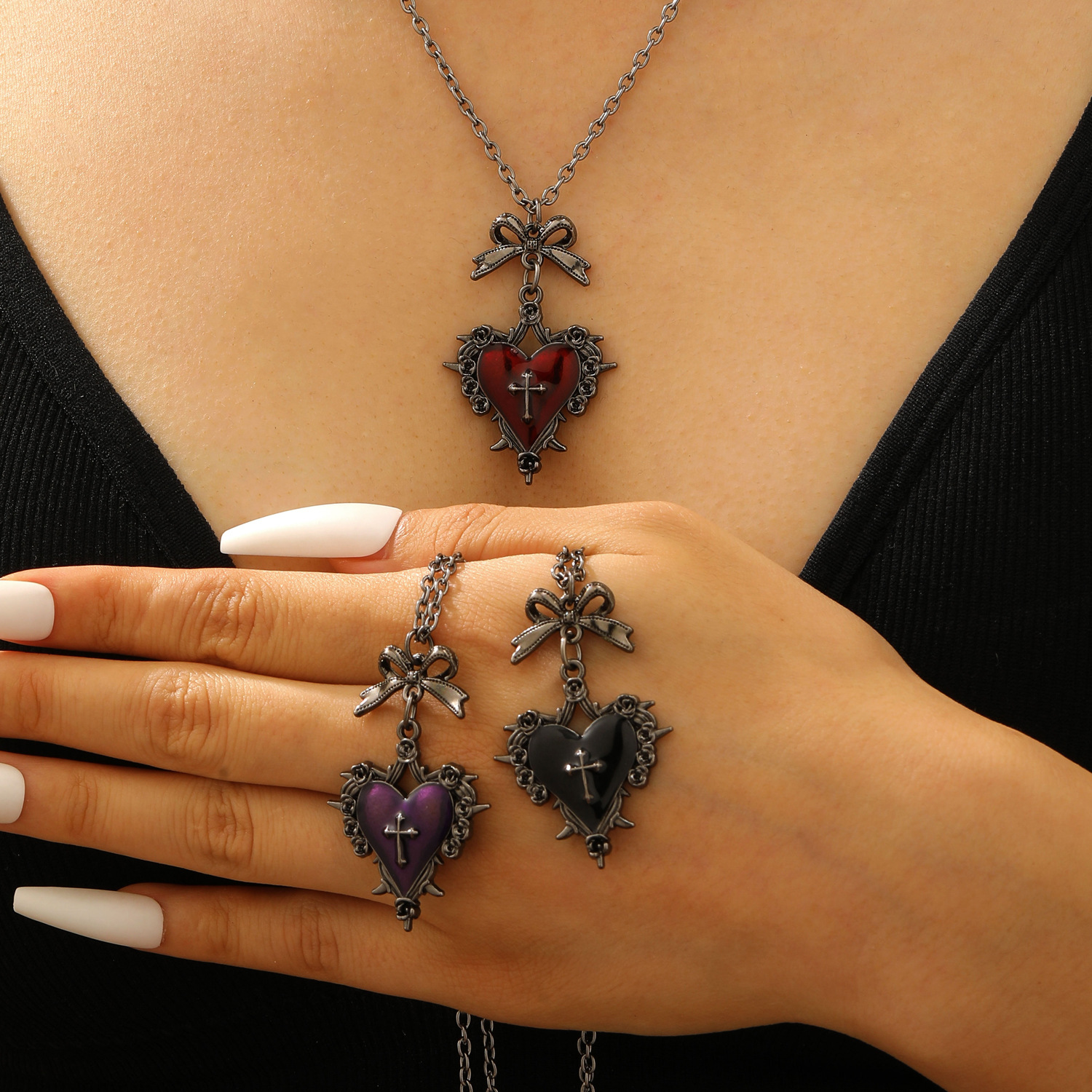 亚马逊跨境外贸哥特y2k亚文化红