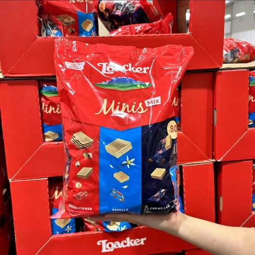 Loacker莱家混合迷你威化饼干