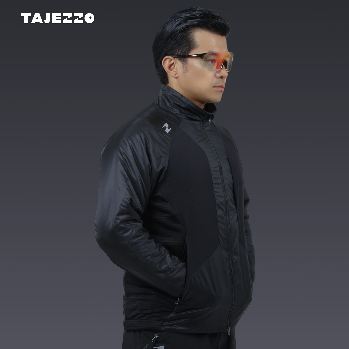 TAJEZZO探迹者M04金标P棉针织拼接马甲保暖显瘦内胆可外穿外套男