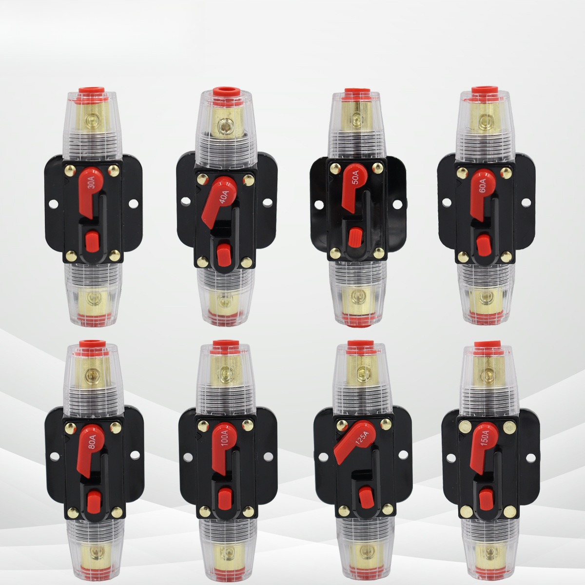 汽车音响改装自动恢复保险胆30A~