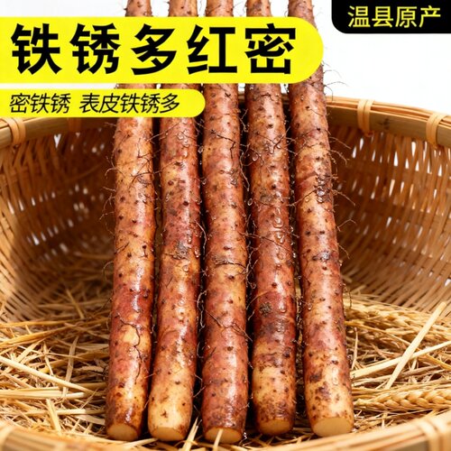 密集铁锈铁棍山药实惠装根根甄选