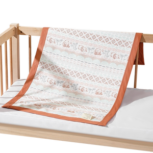 婴儿凉席纯棉纱布床单婴儿床软席夏季吸汗透气幼儿园宝宝全棉席子