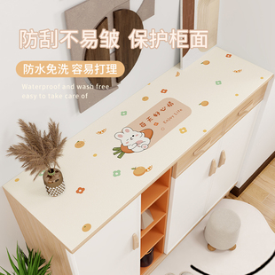 柜垫子餐边柜桌垫硅胶免洗防脏垫台面桌布茶几桌面保护垫 电视柜鞋