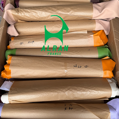 牛油果绿 法国进口ALRAN SULLY山羊皮法羊手工皮料 植鞣皮