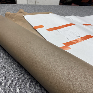法国进口ALRAN山羊皮皮料大象灰SULLY法羊手工皮具DIY真皮面料