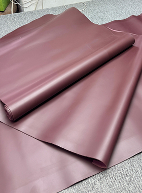 意大利CONCERIA mangusta 三边直牛皮菲拉格慕原版皮带皮酒红色