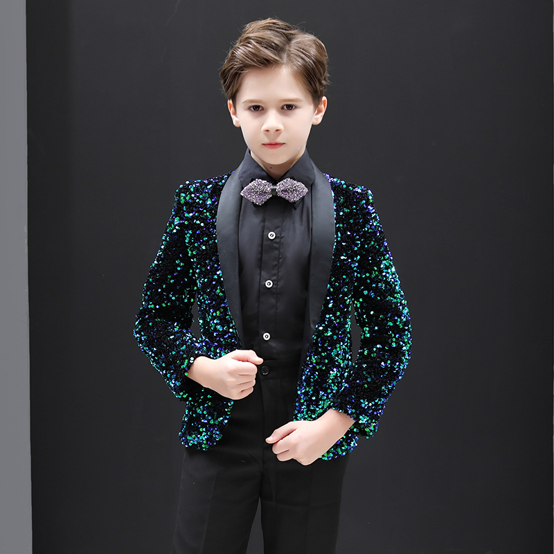 男童礼服钢琴演出服儿童