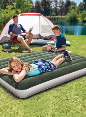 INTEX野营折叠加大充气床垫单双人帐篷气垫床儿童户外便携旅行床