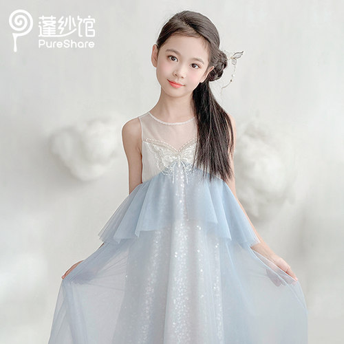 pureshare蓬纱馆女童公主礼服裙