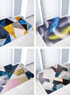 Carpet doormat entrance floor mat hallway G cutting entry