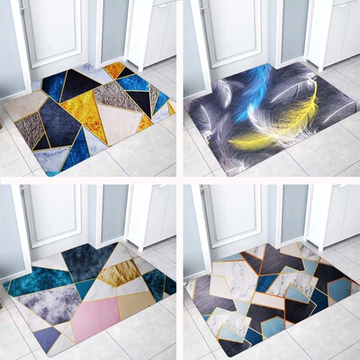 Carpet doormat entrance floor mat hallway G cutting entry