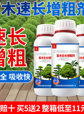 苗木速长增粗剂树木桉树杨树茶树树苗专用催长营养液生根壮根肥料